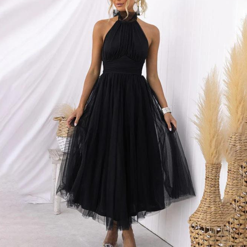Robe Longue Élégante Sans Manches - Confort et Style pour Toutes Occasions