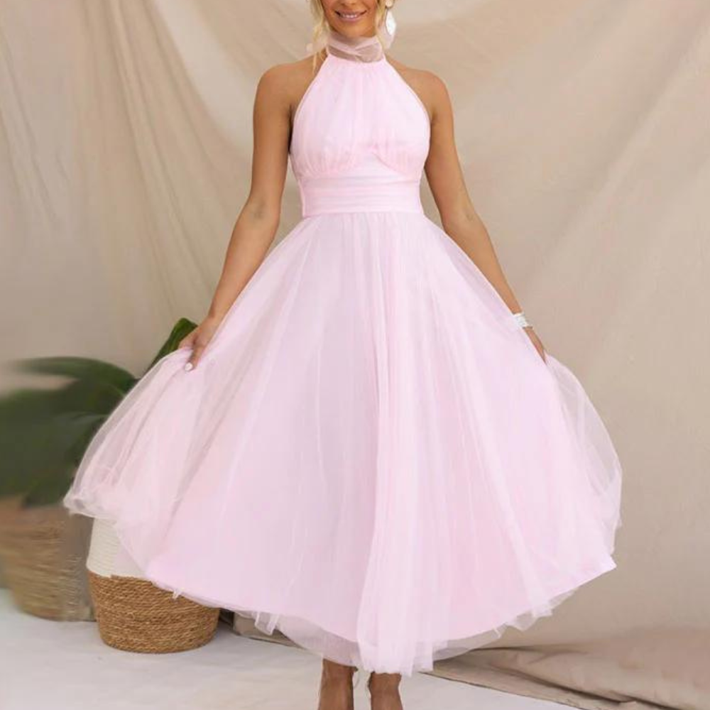 Robe Longue Élégante Sans Manches - Confort et Style pour Toutes Occasions