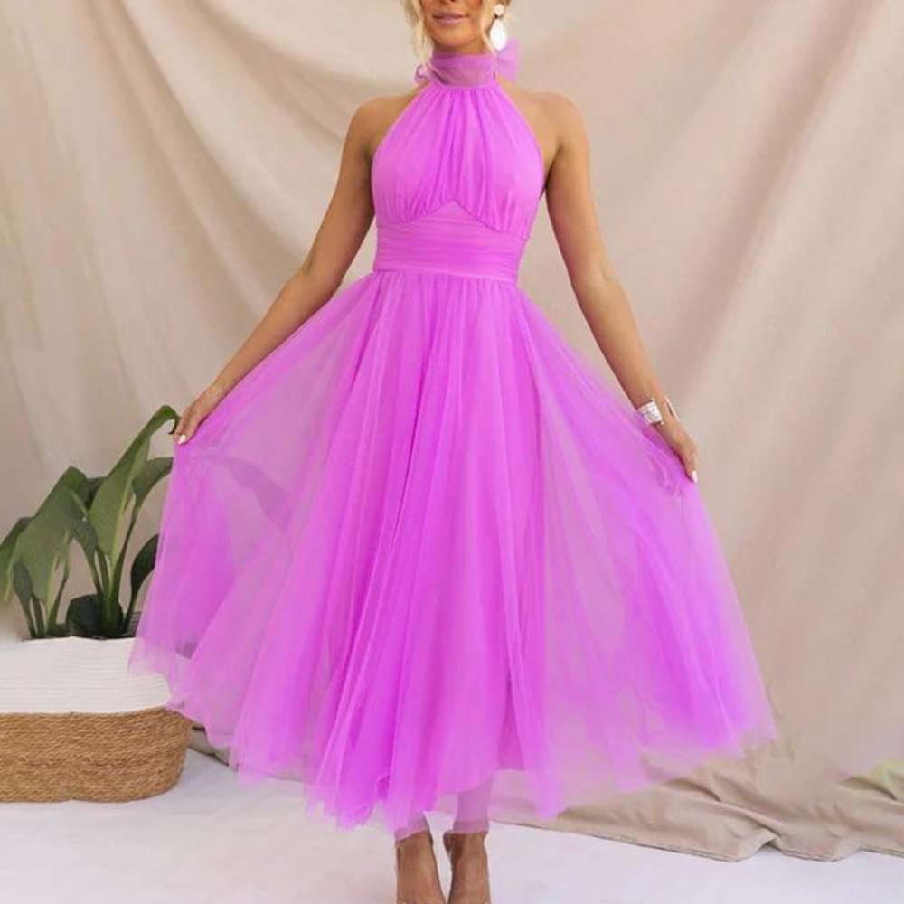 Robe Longue Élégante Sans Manches - Confort et Style pour Toutes Occasions