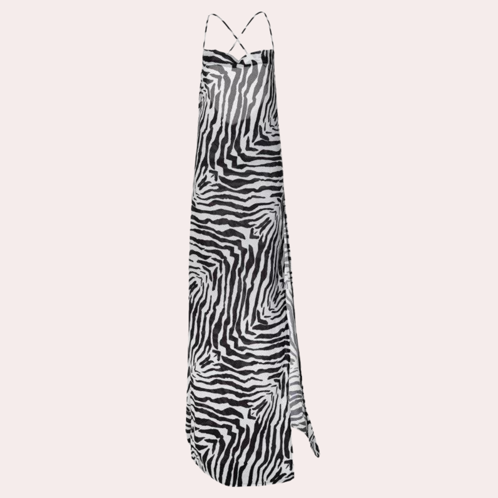 Robe Maxi Élégante Sans Dos - Design Glamour et Confort Optimal