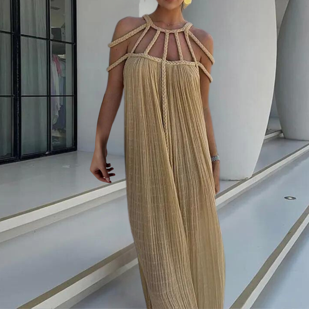 Robe Longue d'Été Élégante - Confort et Style pour Toutes Occasions