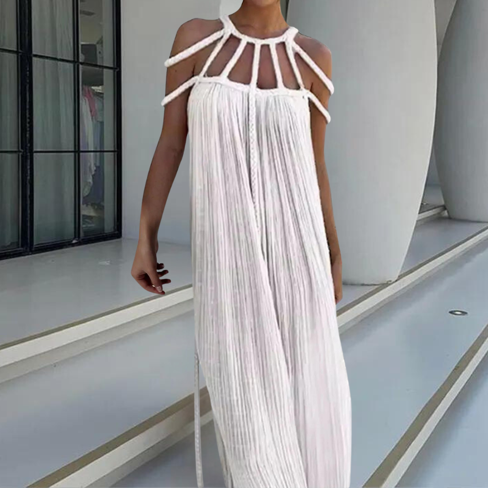 Robe Longue d'Été Élégante - Confort et Style pour Toutes Occasions