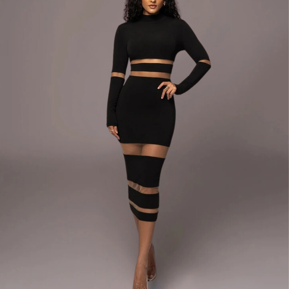 Robe Bodycon Élégante pour Femmes - Confort et Style Polyvalent