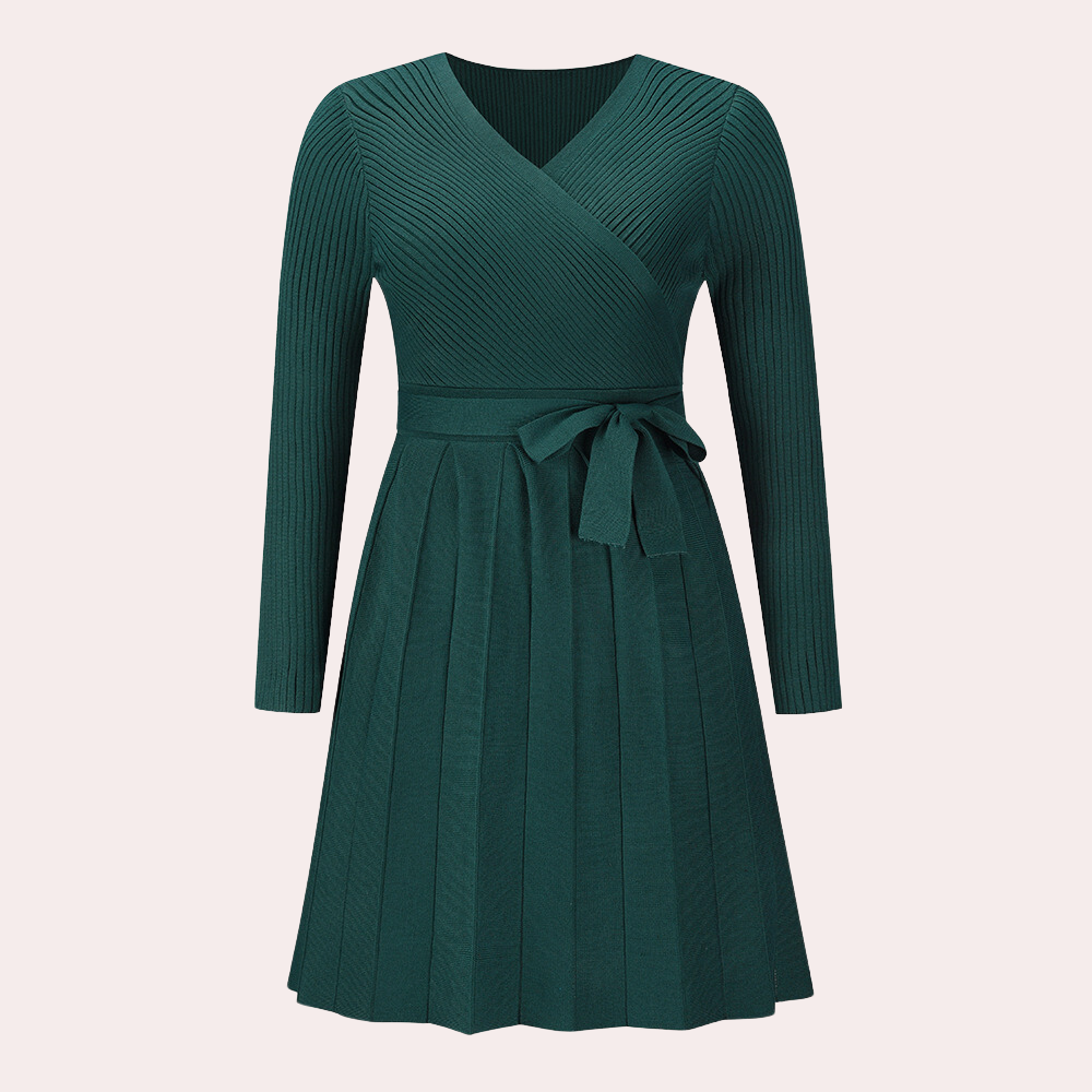 Robe Midi Plissée Femme - Élégance et Confort pour Toutes Occasions