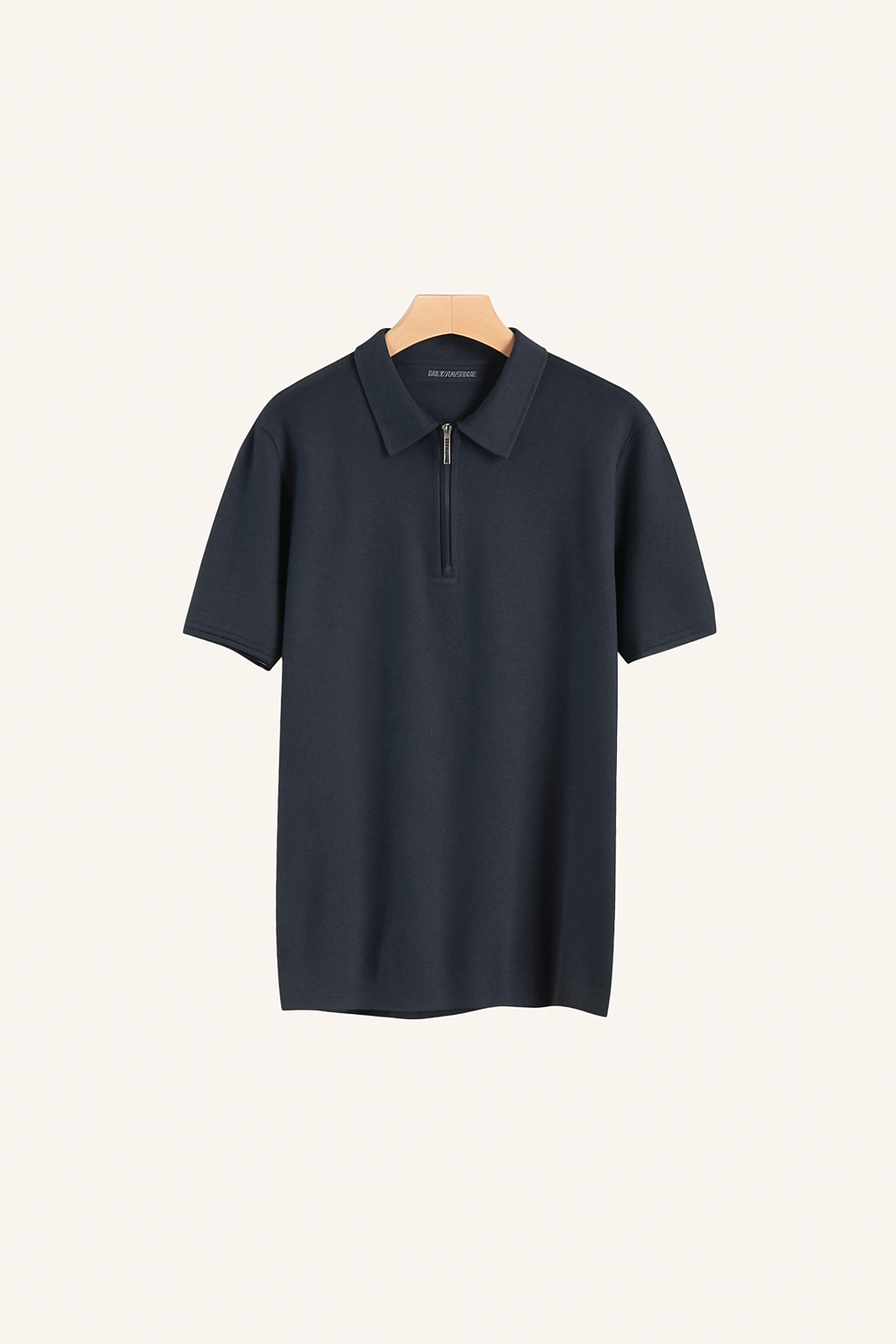 Polo Zip-Up Ventilé pour Hommes - Confort Léger et Élégance Décontractée