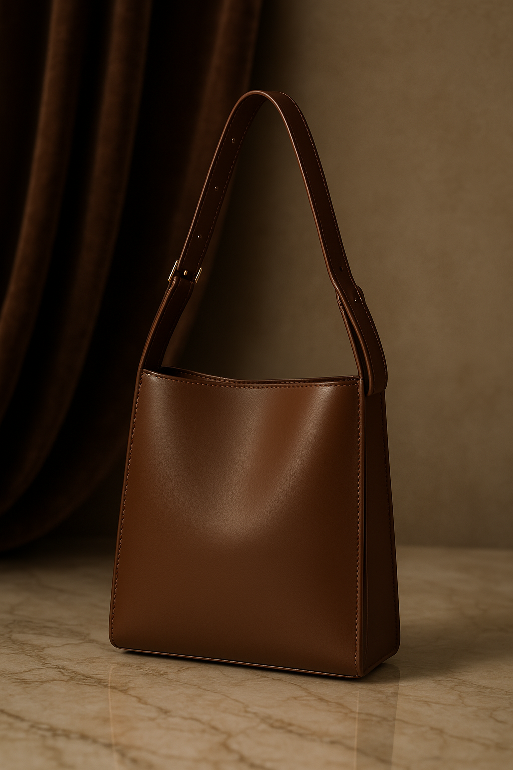 Sac à Épaule en Cuir Vegan - Élégance et Fonctionnalité au Quotidien