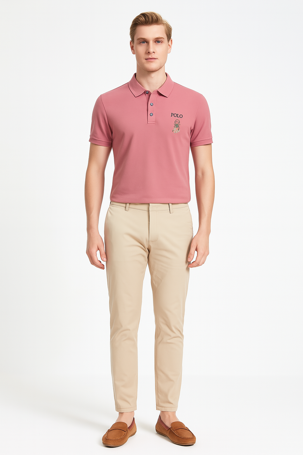 Polo Moderne pour Hommes - Confort Quotidien et Style Polyvalent