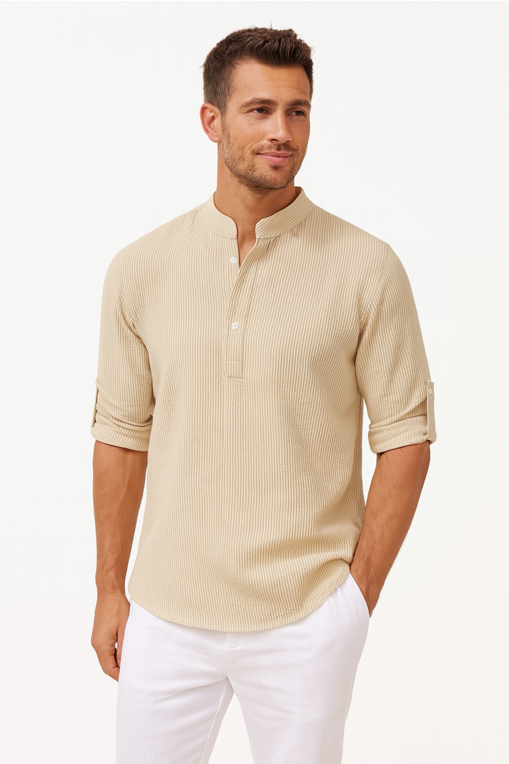 Chemise Décontractée Élégante pour Homme - Confort Léger et Style Polyvalent