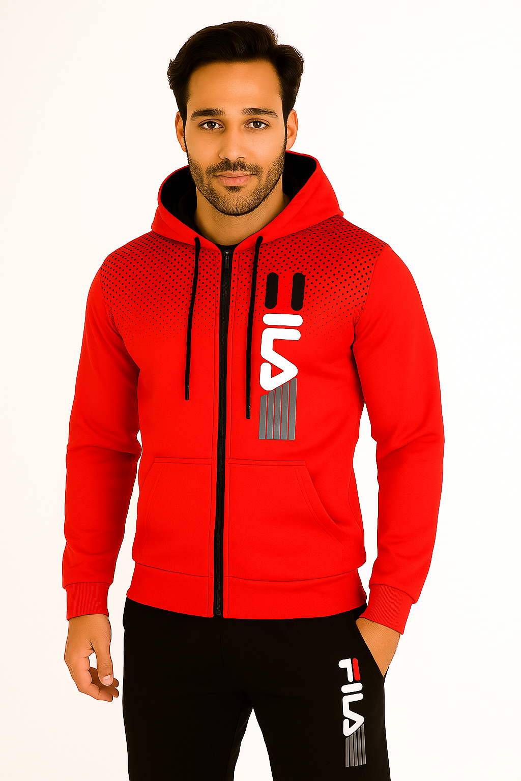 Ensemble de Survêtement Sportif pour Hommes - Confort et Style Moderne en Deux Pièces
