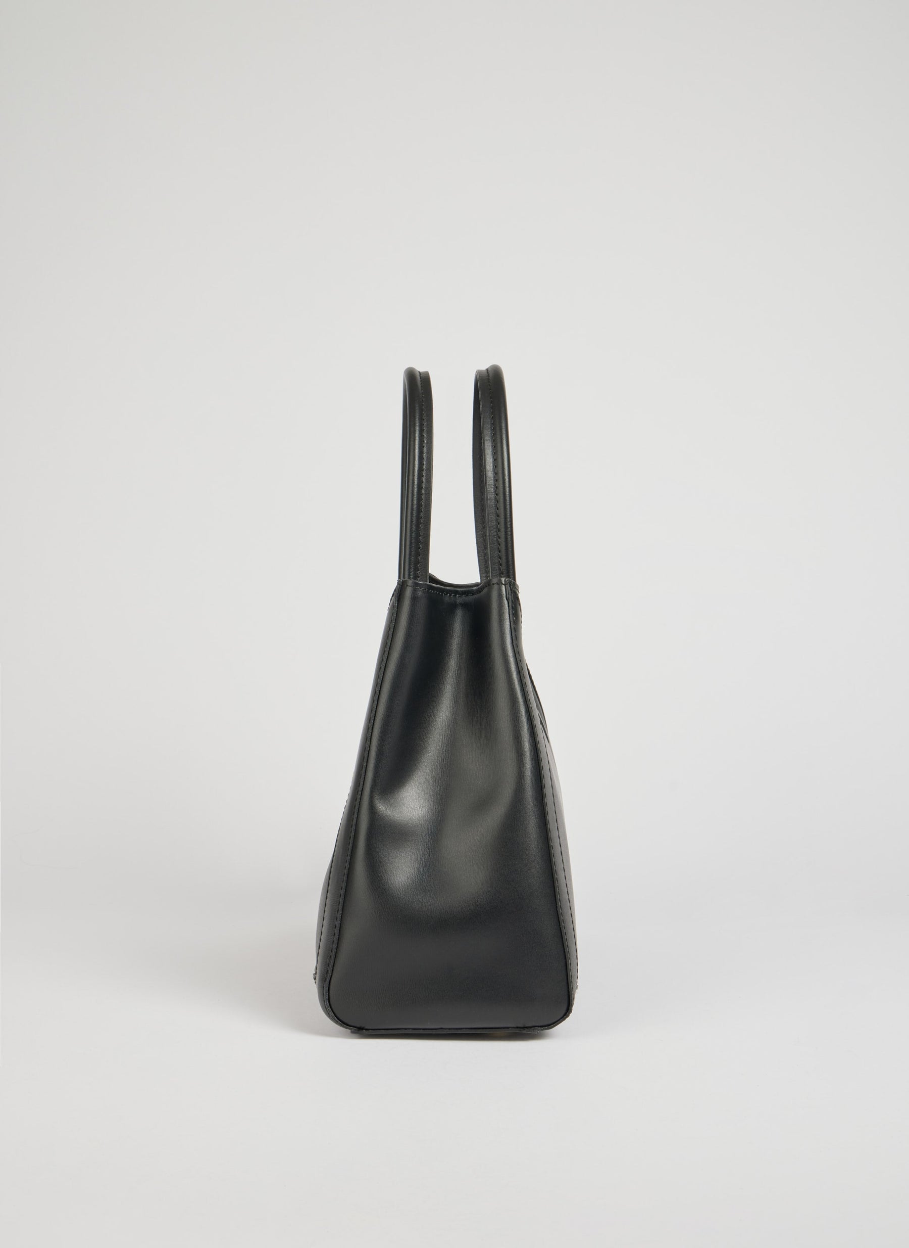 Sac à Main en Cuir Noir - Élégant Tote pour Bureau et Quotidien