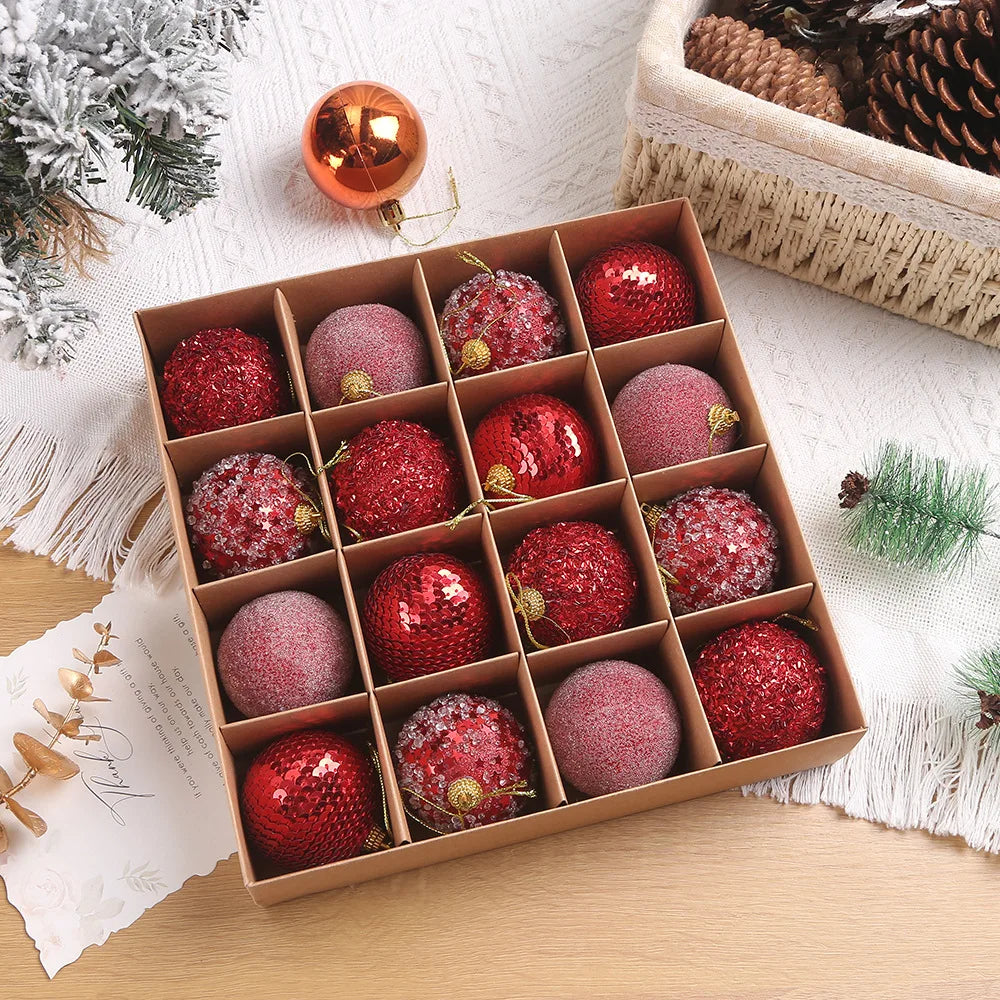 Ornements de Noël à Suspendre - Luxe et Élégance pour Vos Fêtes
