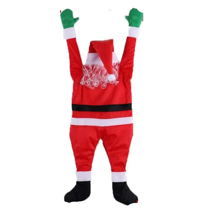 Décoration de Noël Santa Suspendue - Touche Festive et Luxueuse pour Intérieurs