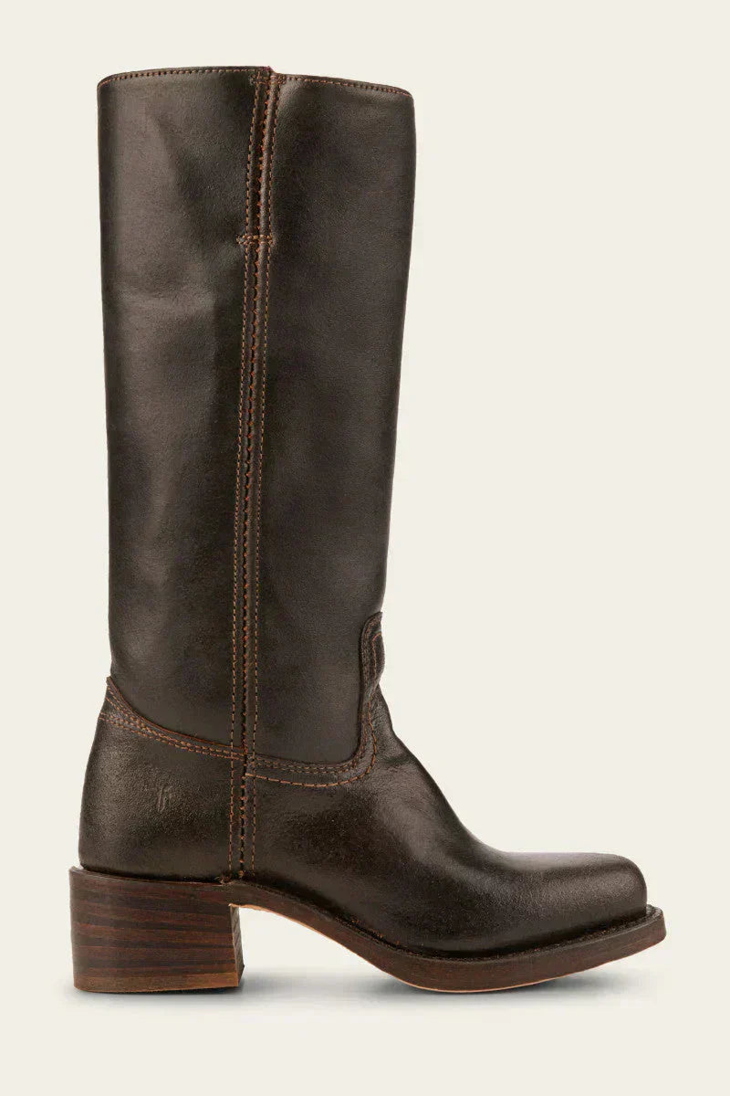 Bottes en Cuir Hautes pour Femmes - Design Durable et Confort Optimal