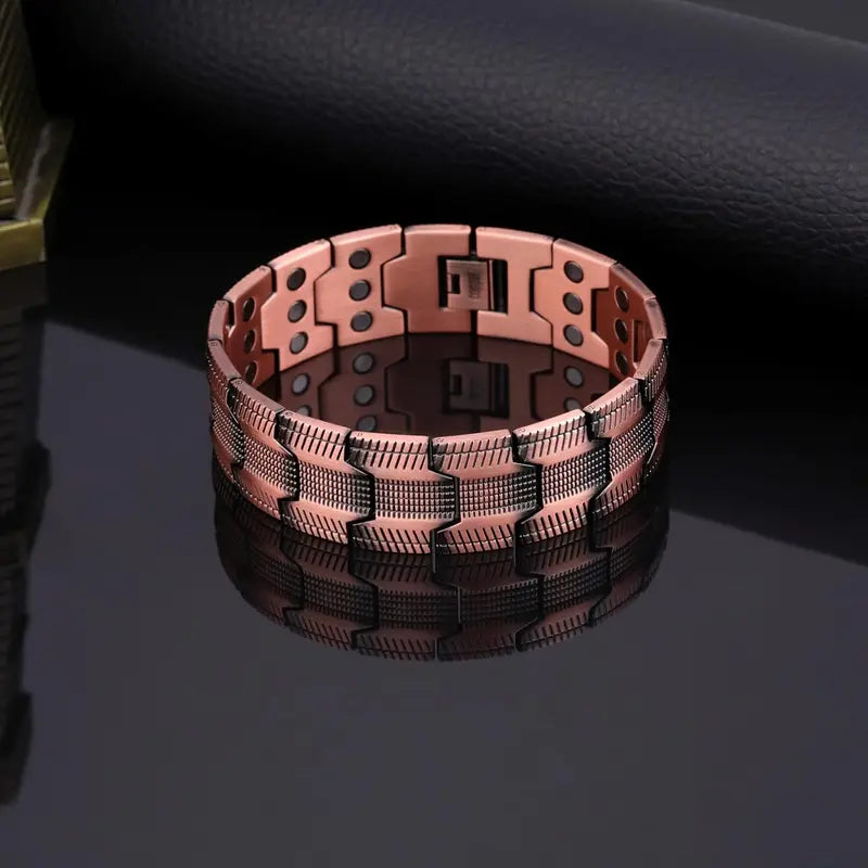 Bracelet Magnétique en Cuivre - Énergie et Bien-Être au Quotidien
