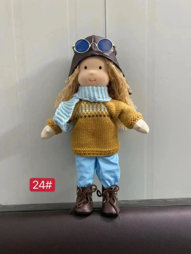 Poupée en Peluche en Coton - Douceur et Câlins pour Enfants
