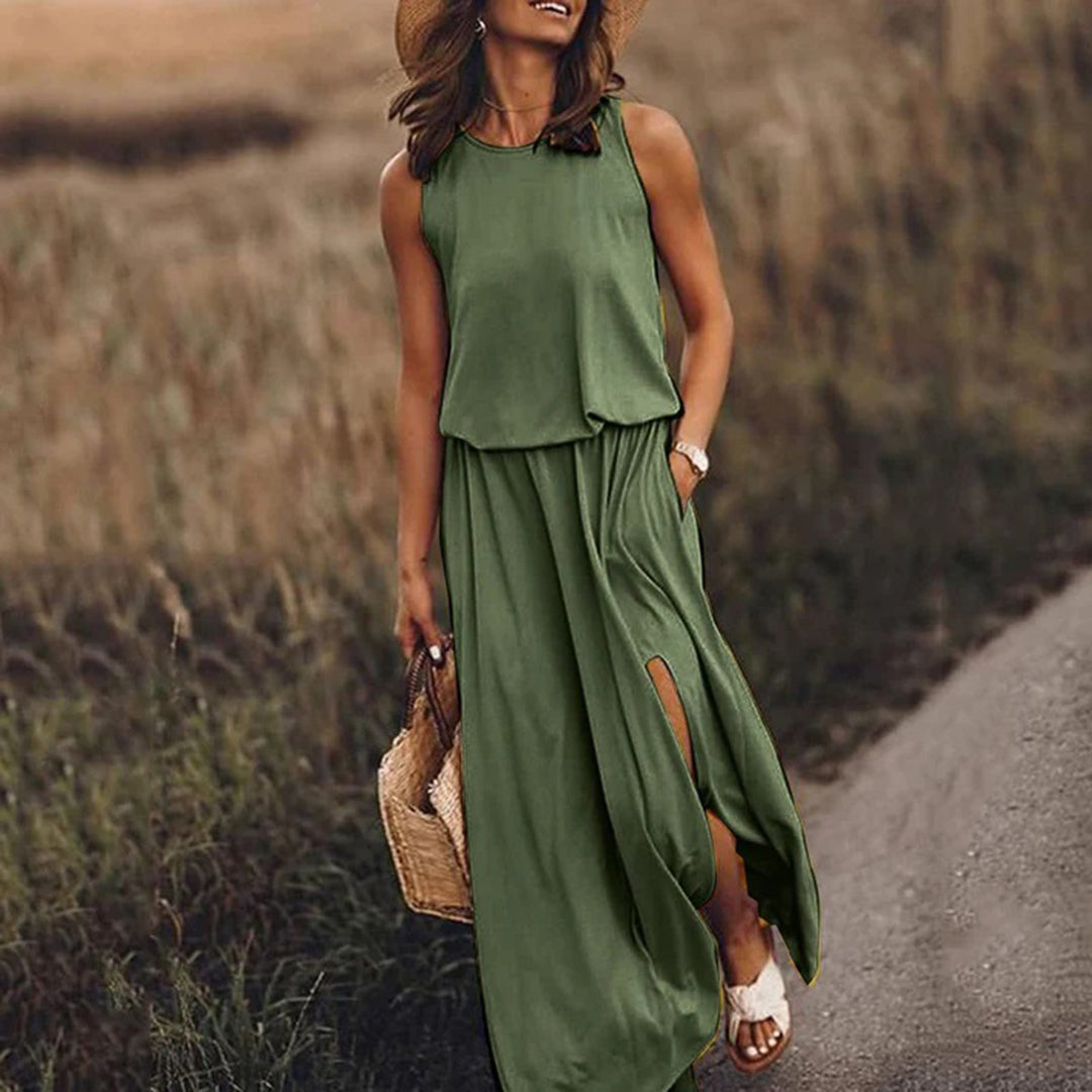 Robe d'été décontractée pour Femmes - Tissu Léger et Confortable