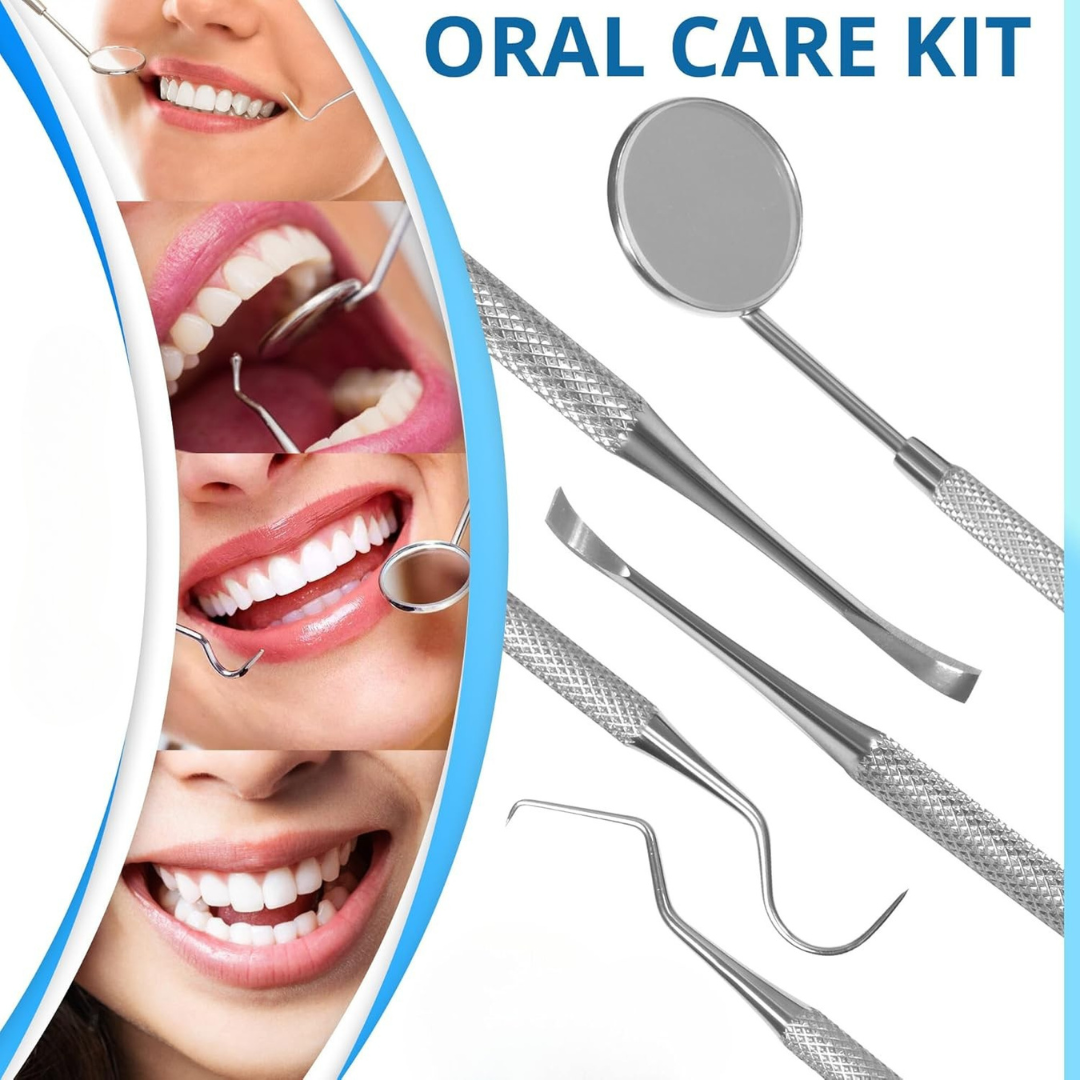 Outils Dentaires en Acier Inoxydable - Nettoyage Professionnel à Domicile
