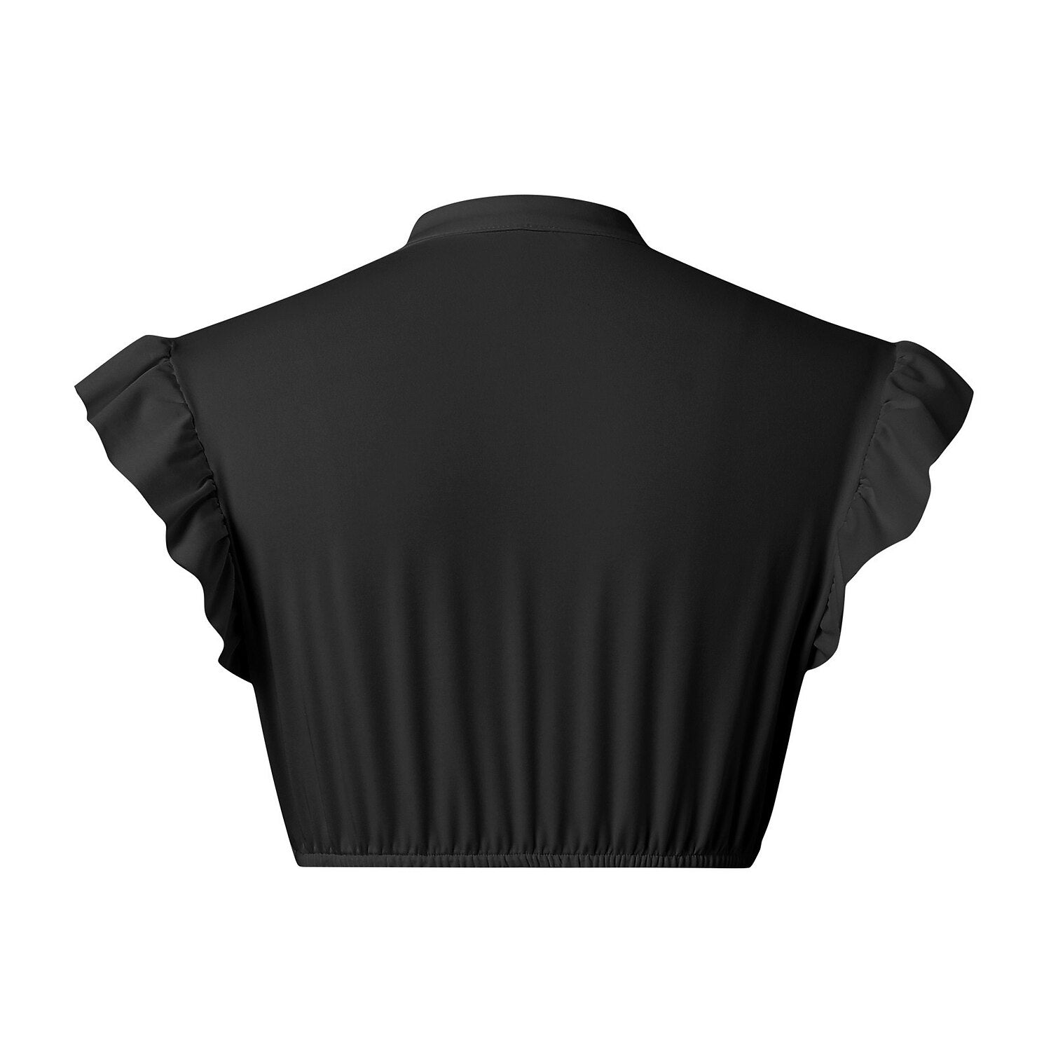 Blouse Dirndl à Manches Volantes - Élégance Traditionnelle pour Oktoberfest