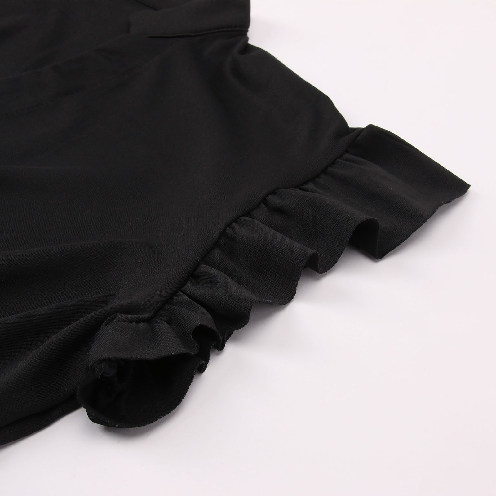 Blouse Dirndl à Manches Volantes - Élégance Traditionnelle pour Oktoberfest