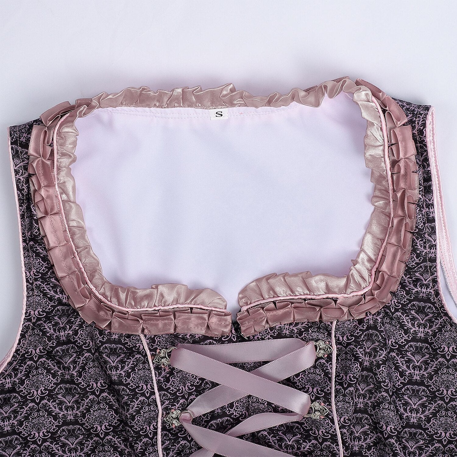 Robe dirndl traditionnelle avec broderie - Ensemble élégant pour Oktoberfest