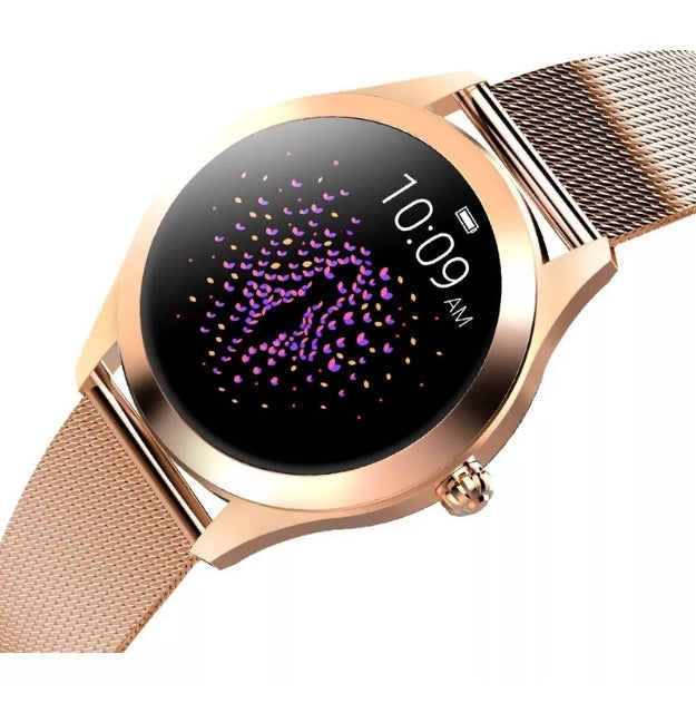 Montre Connectée Élégante pour Femmes - Suivi de Santé et Style Personnalisable