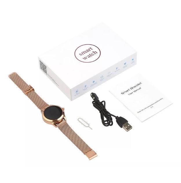 Montre Intelligente pour Femmes - Suivi de Santé et Notifications Personnalisables