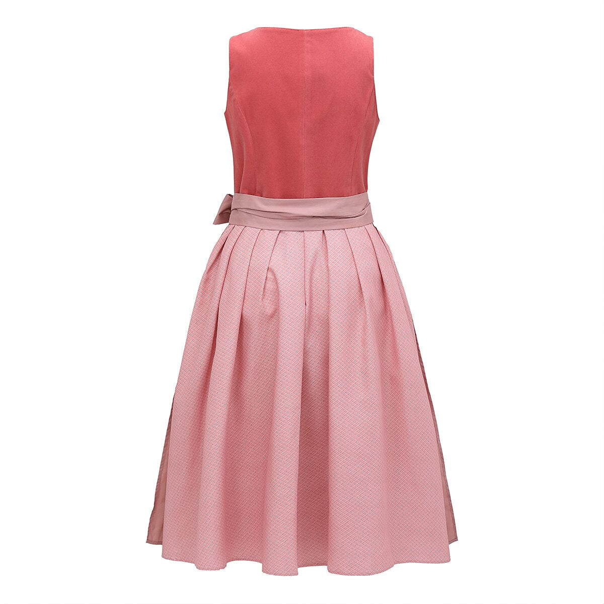 Robe Dirndl Élégante avec Tablier - Style Traditionnel pour Oktoberfest