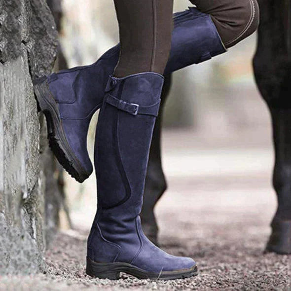 Bottes Hautes Imperméables pour Femmes - Élégance et Confort par Tous les Temps