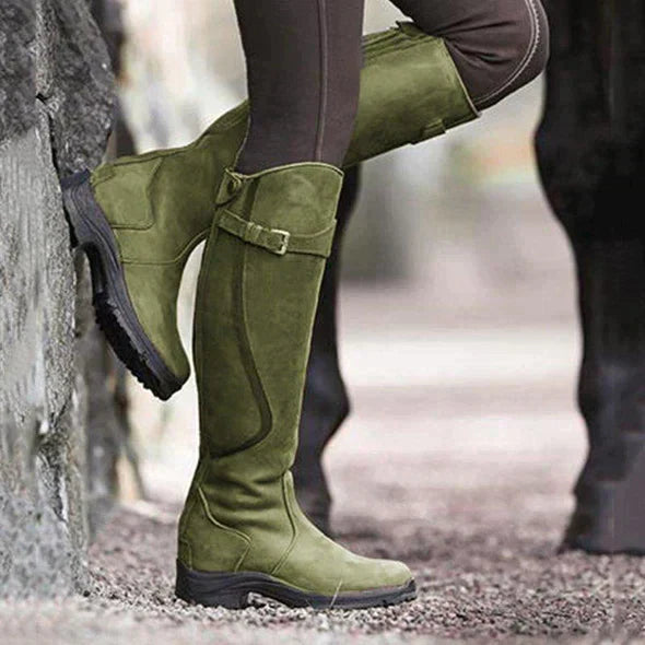 Bottes Hautes Imperméables pour Femmes - Élégance et Confort par Tous les Temps