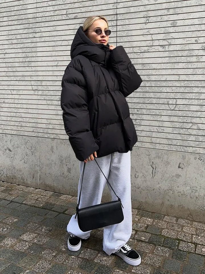 Veste Puffer Oversized Femme - Chaleur et Style Hivernal Confortable