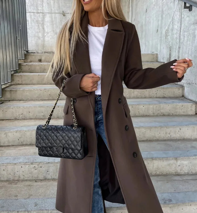 Manteau d'Hiver Chic pour Femmes - Élégance et Confort en Hiver