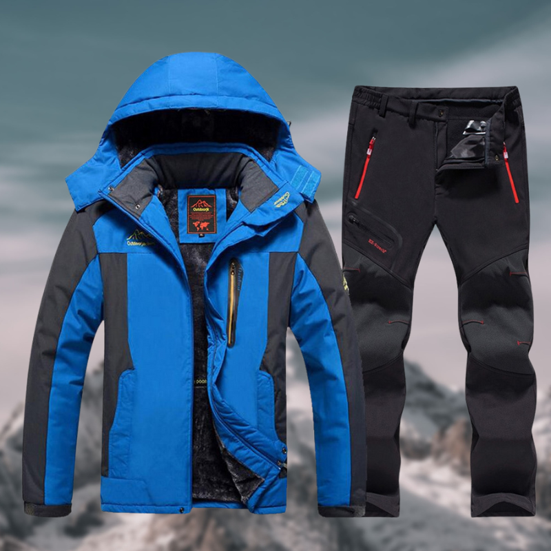 Ensemble d'Hiver Imperméable pour Hommes - Confort et Protection pour Aventures Froides