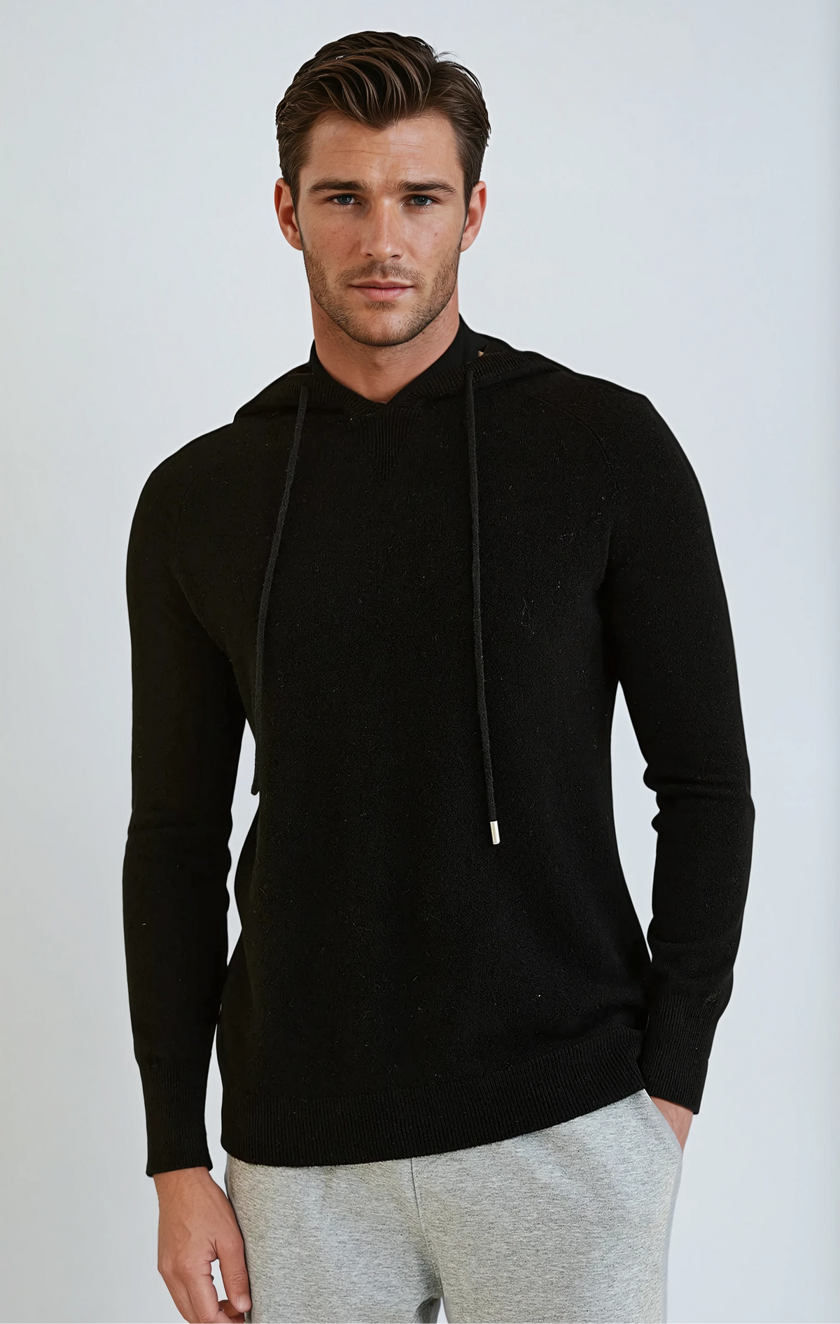 Hoodie en Cachemire pour Hommes - Élégance et Confort au Quotidien