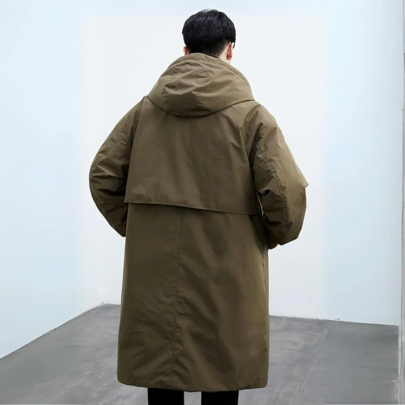 Manteau Puffer Imperméable pour Hommes - Design Élégant et Chaud en Conditions Froides