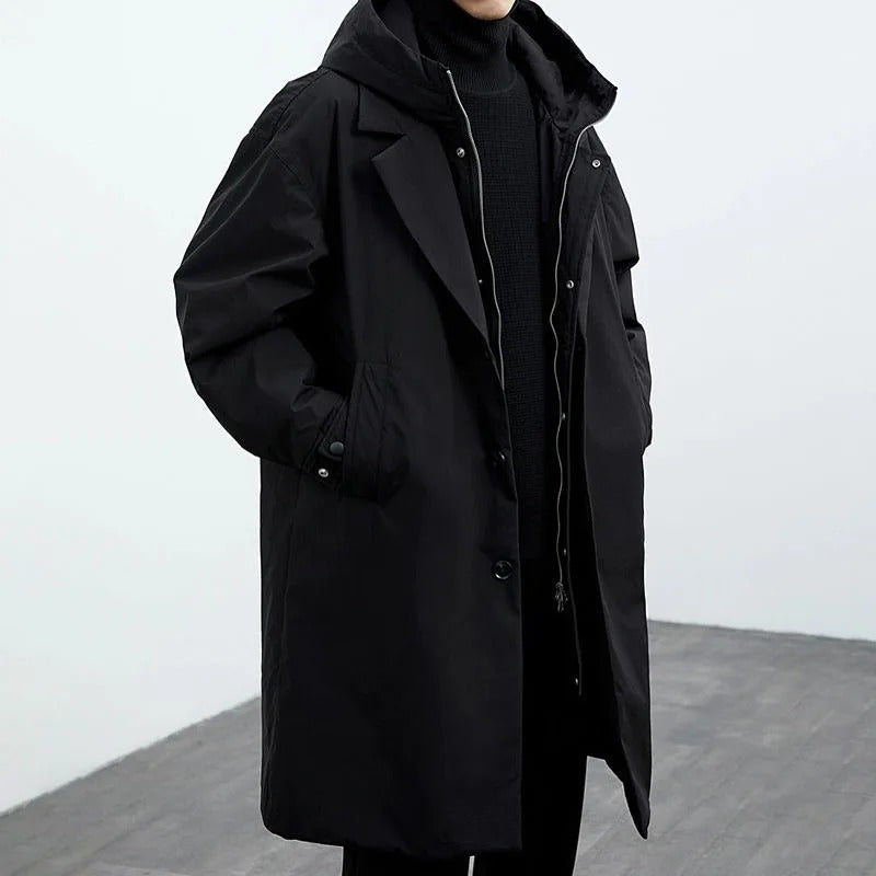 Manteau Puffer Imperméable pour Hommes - Design Élégant et Chaud en Conditions Froides