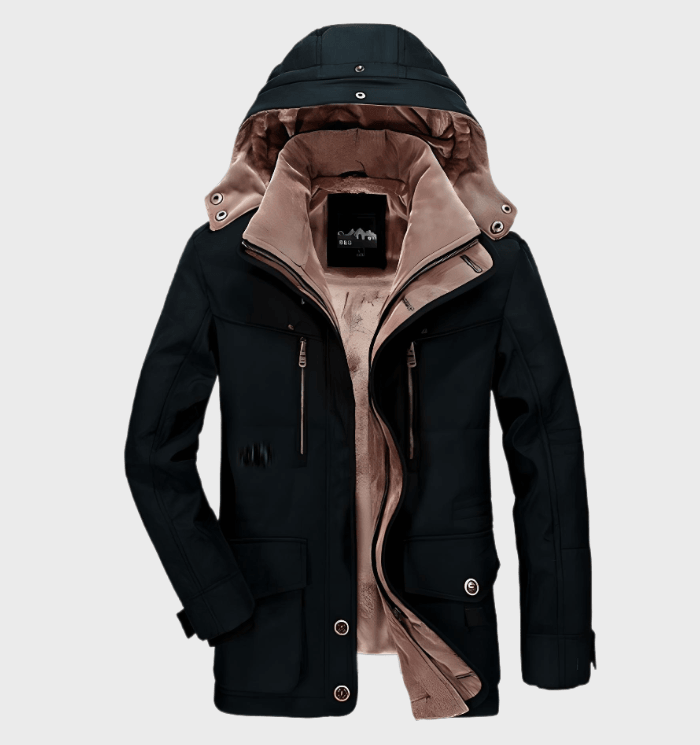 Veste d'hiver imperméable pour homme - Isolation chaude et respirante
