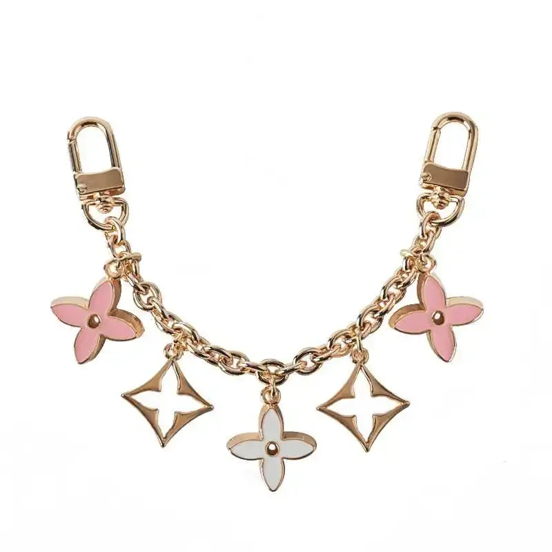 Pendentif Chaîne de Fleurs - Accessoire Élégant pour Sacs et Téléphones