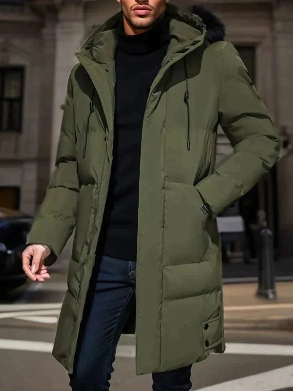 Parka Imperméable pour Hommes - Élégance et Protection Quotidienne