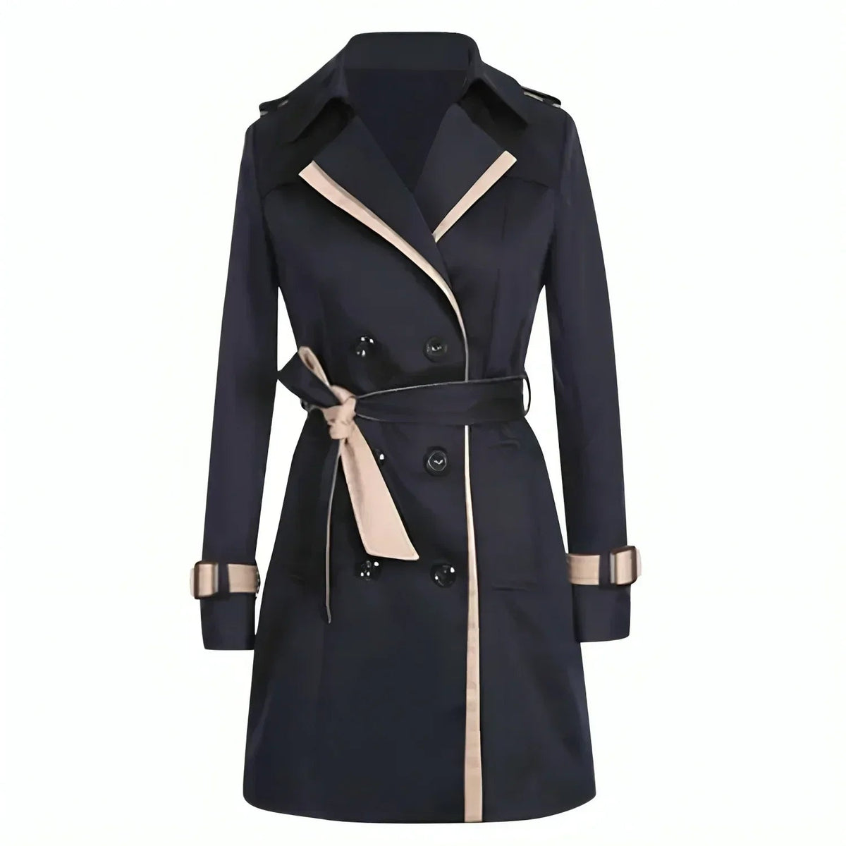 Manteau Trench Femme Élégant - Style Intemporel et Polyvalent