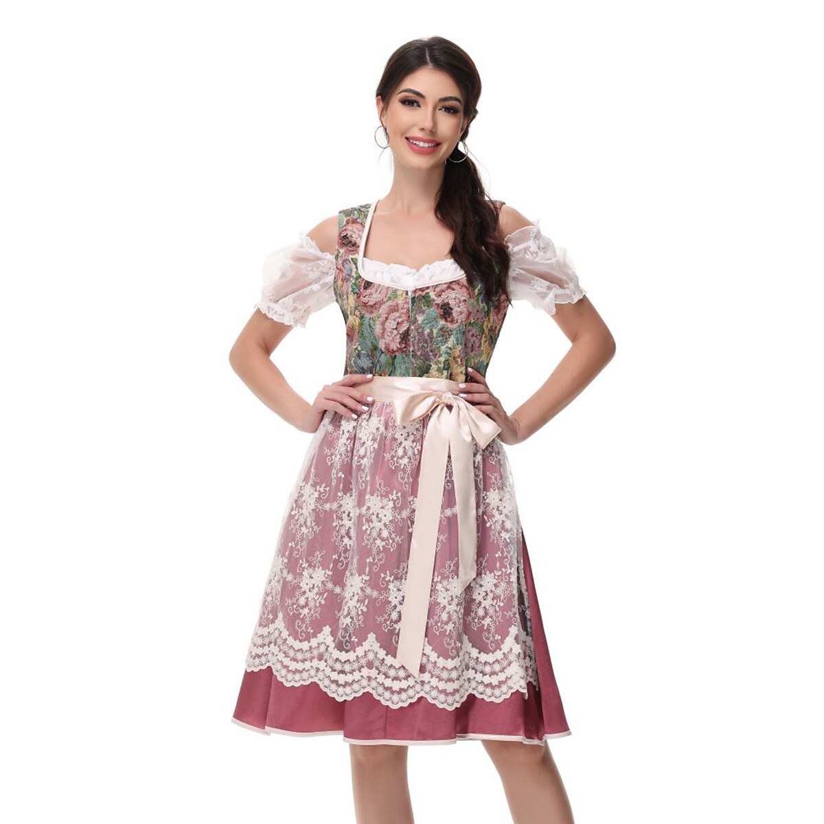 Dirndl Traditionnel Allemand - Élégance et Charme pour Oktoberfest