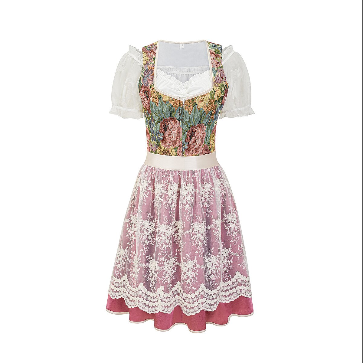 Dirndl Traditionnel Allemand - Élégance et Charme pour Oktoberfest