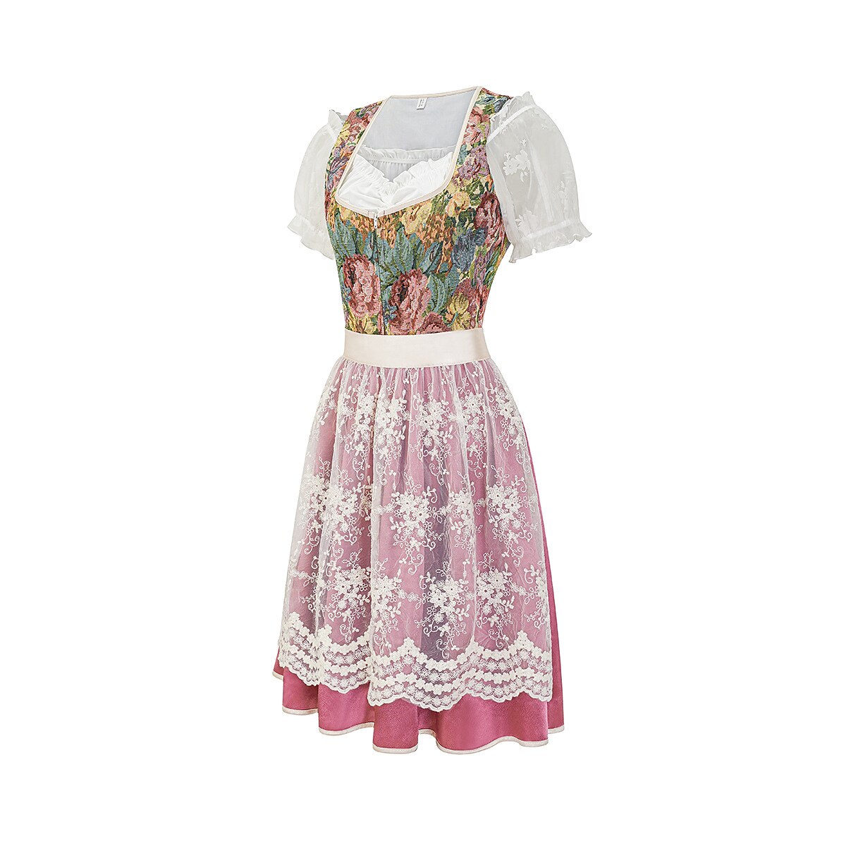 Dirndl Traditionnel Allemand - Élégance et Charme pour Oktoberfest