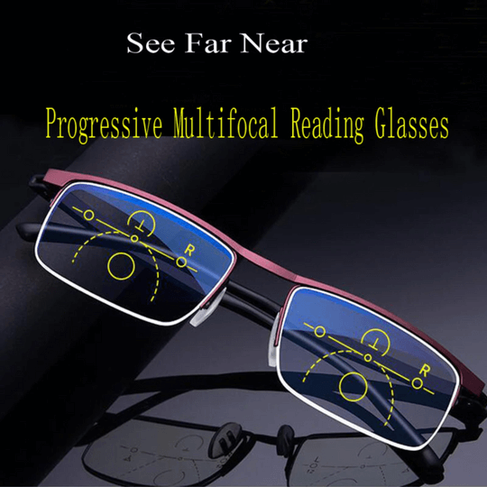 Lunettes Progressives Multifocales - Confort Visuel et Adaptation Rapide