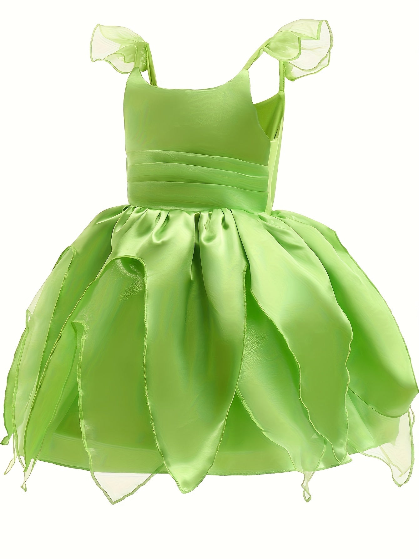 Robe de Fée pour Filles - Sans Manches avec Ailes Magiques