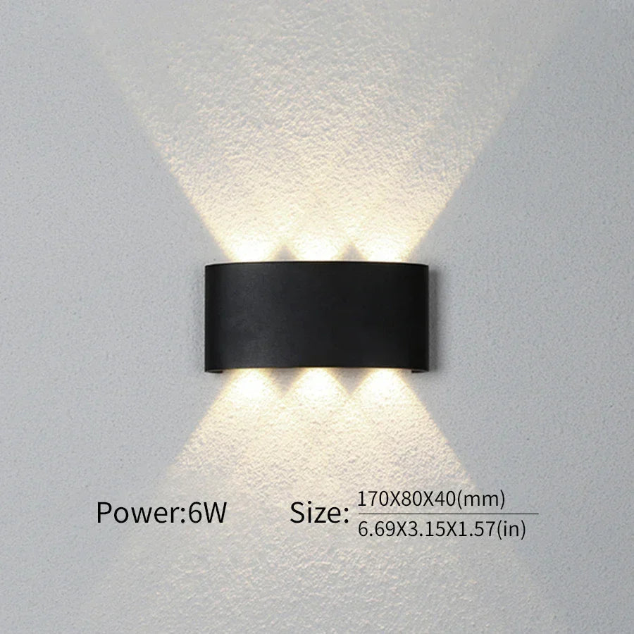 Applique LED Intérieure et Extérieure - Design Élégant et Résistant aux Intempéries