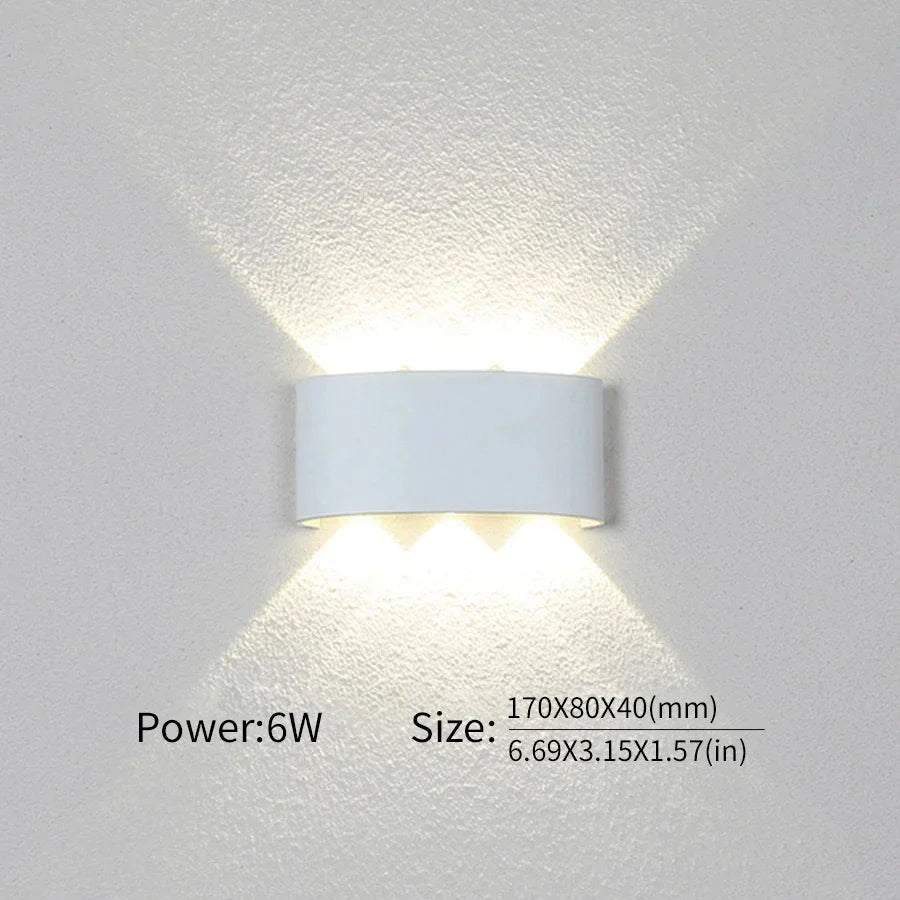 Applique LED Intérieure et Extérieure - Design Élégant et Résistant aux Intempéries