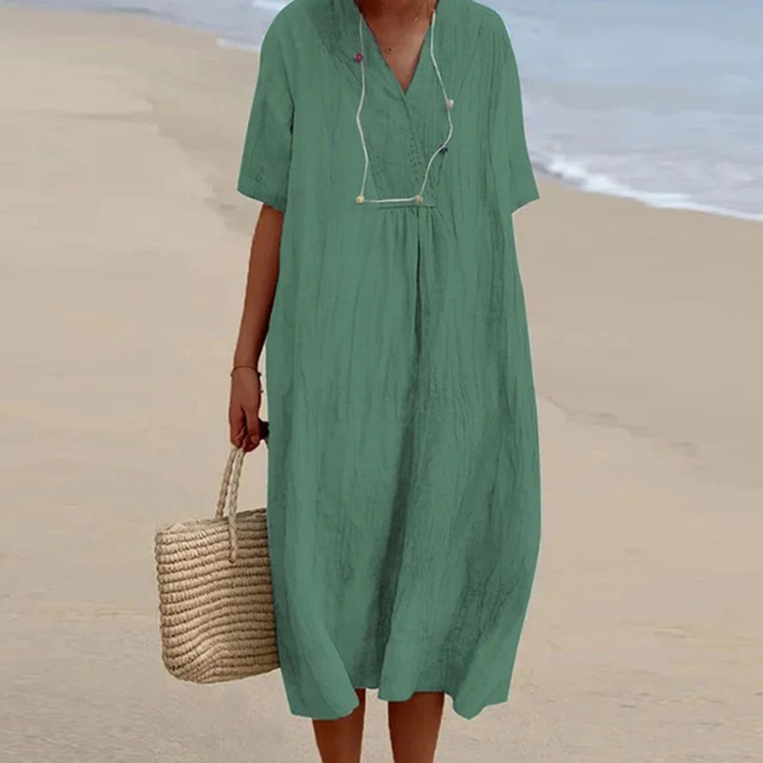 Robe d'été Légère pour Femmes - Coupe Ample et Couleurs Vibrantes