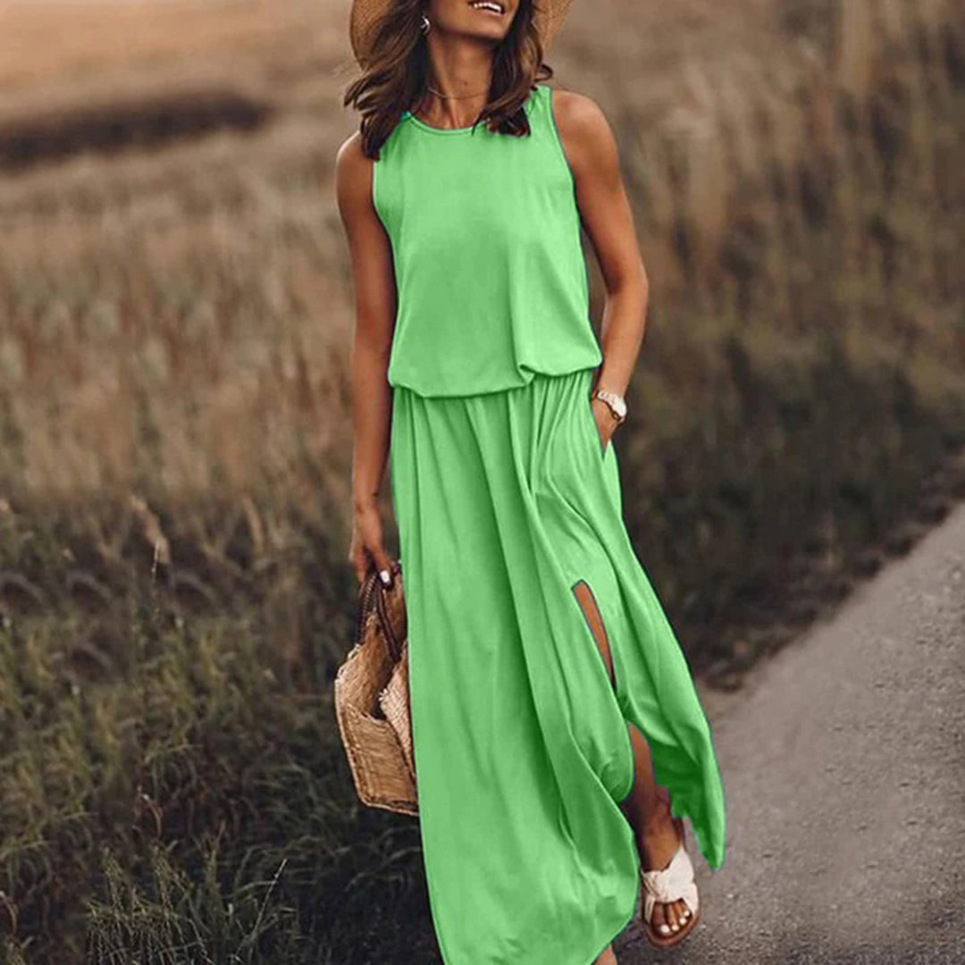 Robe d'été décontractée pour Femmes - Tissu Léger et Confortable