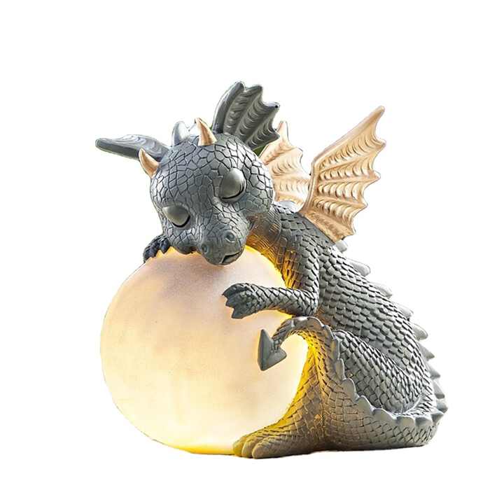Lampe de Table LED Dragon - Ambiance Apaisante et Design Unique