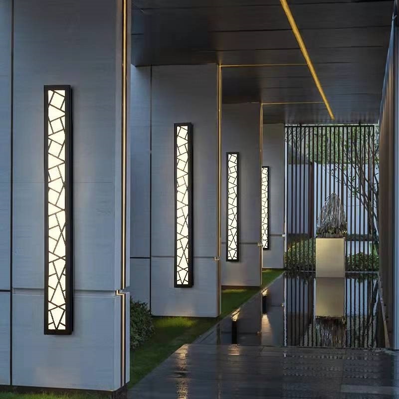 Lumière Murale Extérieure LED - Design Élégant et Étanche
